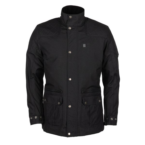 Giacche Moto Lunghe Helstons Duke Textile Black Giacche Moto Lunghe Helstons Duke Textile Black