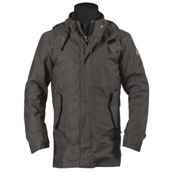 Giacche Moto Lunghe Helstons Fall Coat Grey