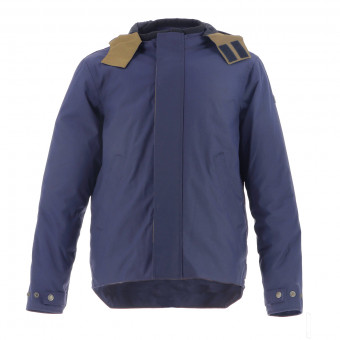 Giacche Moto Lunghe Helstons Flame Blue Kaki