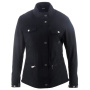 Giacche Moto Lunghe Helstons Mohave Coton Canvas Nero