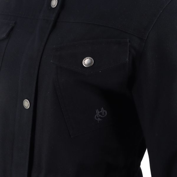 Helstons Mohave Coton Canvas Nero