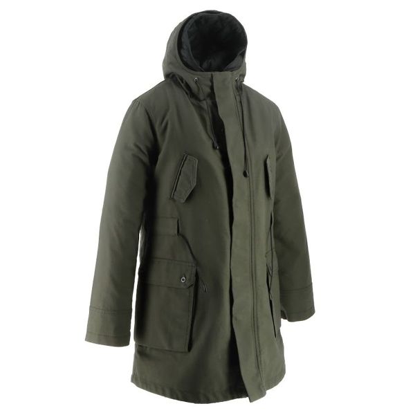 Helstons Scooter in tela di cotone Khaki