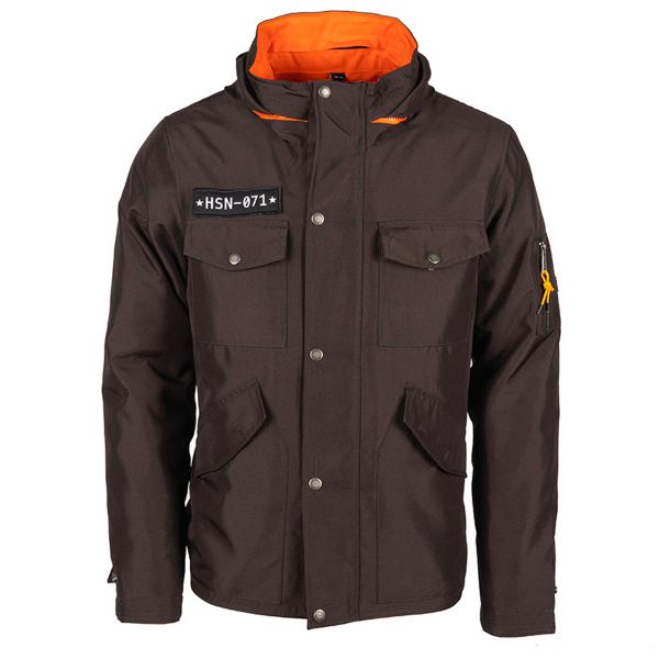 Giacche Moto Lunghe Helstons Trooper Textile Brown Giacche Moto Lunghe Helstons Trooper Textile Brown