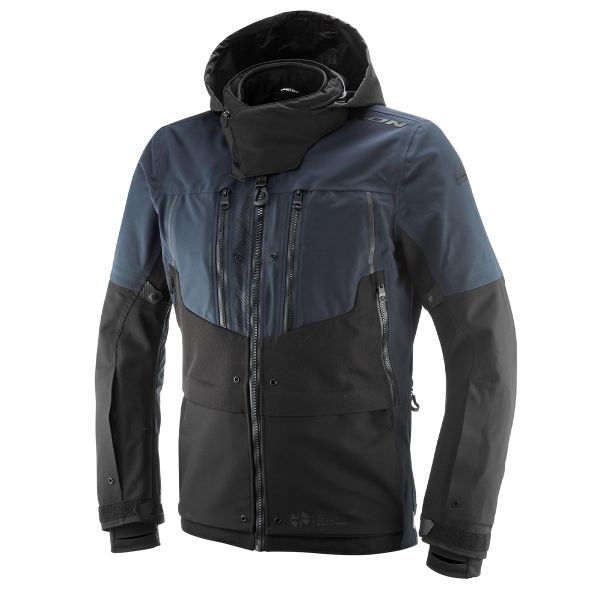 Giacche Moto Lunghe Ixon Asgard Navy Nero