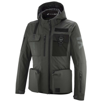 Giacche Moto Lunghe Ixon Darkrise Antracite Nero