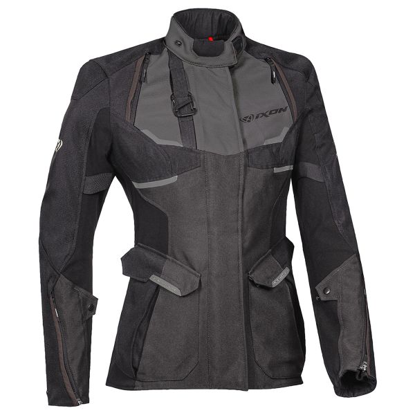 Giacche Moto Lunghe Ixon Eddas C Lady Black Anthracite Giacche Moto Lunghe Ixon Eddas C Lady Black Anthracite