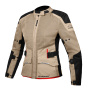 Giacche Moto Lunghe Ixon M-Njord Lady Sand Black Red