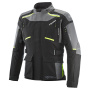 Giacche Moto Lunghe Ixon Midgard Black Grey Bright Yellow