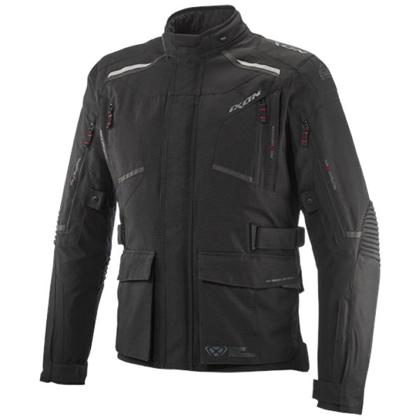 Giacche Moto Lunghe Ixon Midgard Black Giacche Moto Lunghe Ixon Midgard Black