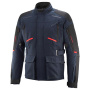 Giacche Moto Lunghe Ixon Midgard rosso navy