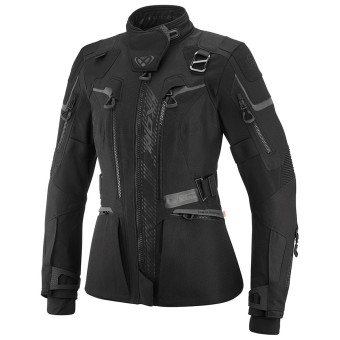 Giacche Moto Lunghe Ixon Odino Signora Nero