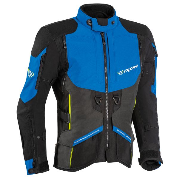 Giacche Moto Lunghe Ixon Ragnar Black Anthracite Blue