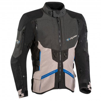 Giacche Moto Lunghe Ixon Ragnar Black Anthracite Grege