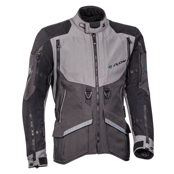 Giacche Moto Lunghe Ixon Ragnar Black Anthracite Grey Blue Giacche Moto Lunghe Ixon Ragnar Black Anthracite Grey Blue