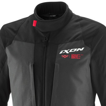 Ixon Tyr Nero Antracite Rosso brillante