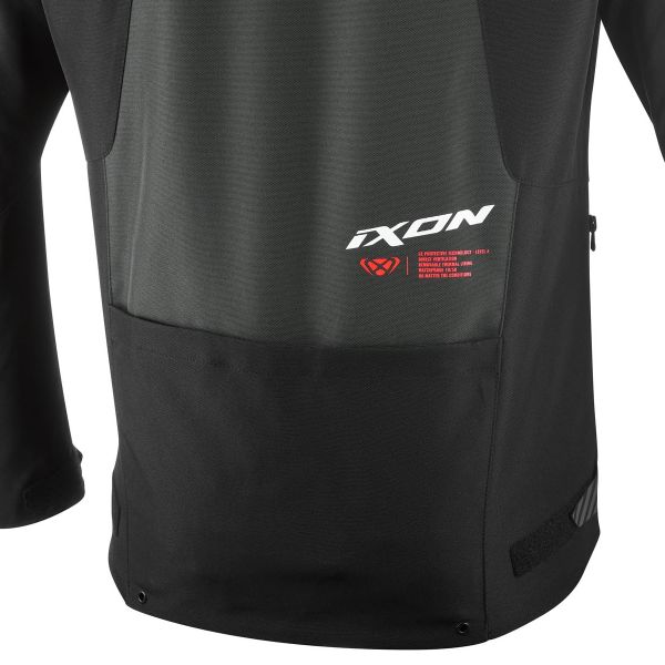 Ixon Tyr Nero Antracite Rosso brillante