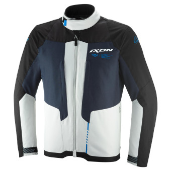 Giacche Moto Lunghe Ixon Tyr Navy Grigio Blu