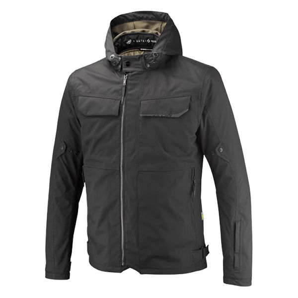 Giacche Moto Lunghe Ixon Walker Black Giacche Moto Lunghe Ixon Walker Black