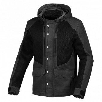 Giacche Moto Lunghe Macna Airstrike Black