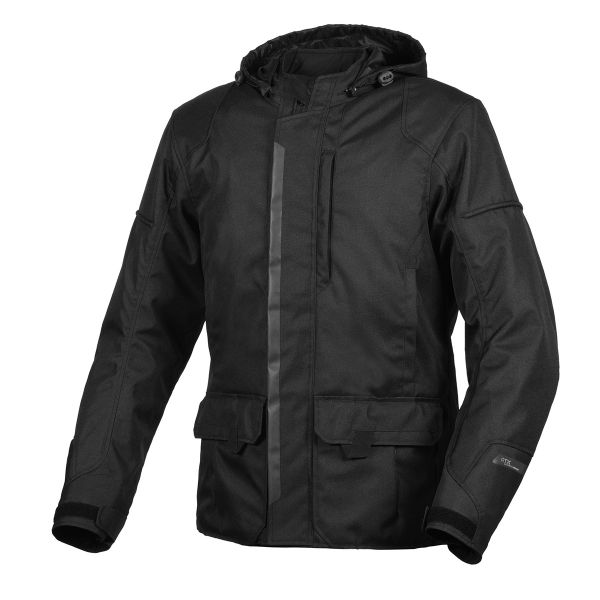 Giacche Moto Lunghe Macna Mondo Black