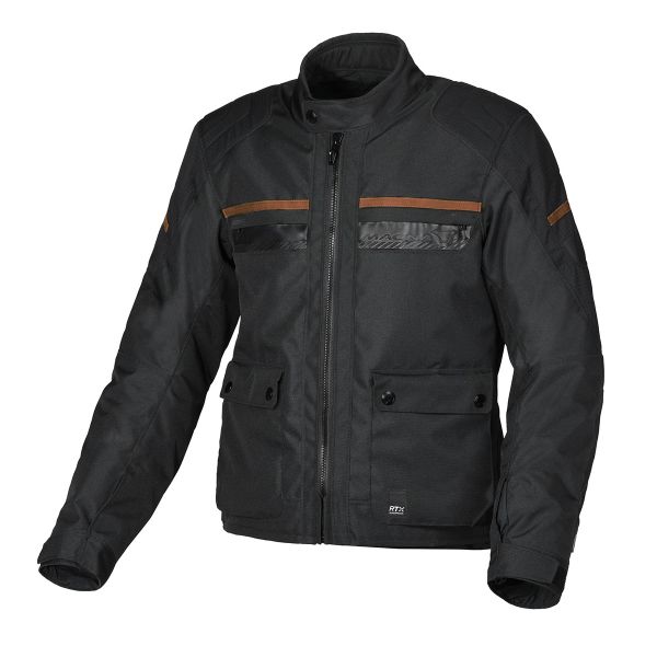 Giacche Moto Lunghe Macna Signal Black Giacche Moto Lunghe Macna Signal Black