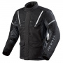 Giacche Moto Lunghe REV'IT Horizon 3 H2O Black White