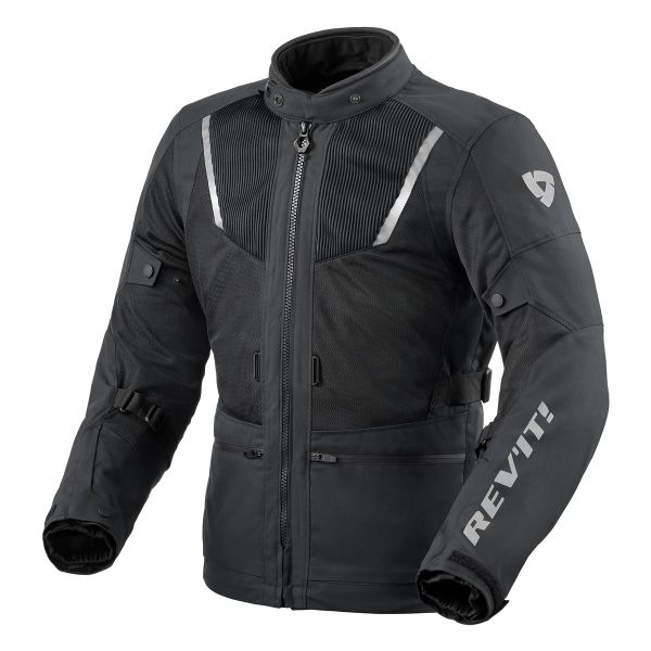 Giacche Moto Lunghe REV'IT Levante 2 H2O Black