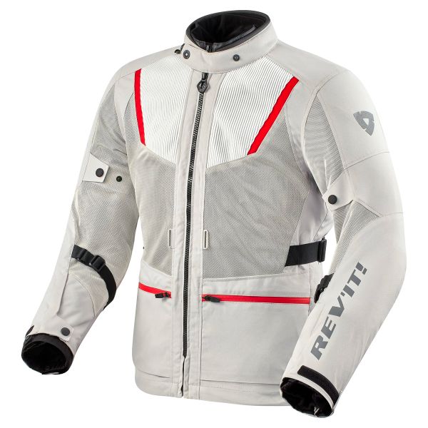 Giacche Moto Lunghe REV'IT Levante 2 H2O Silver Giacche Moto Lunghe REV'IT Levante 2 H2O Silver