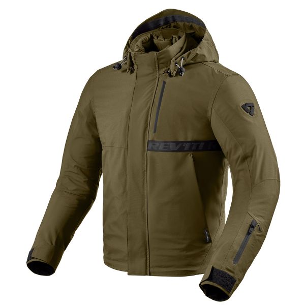 Giacche Moto Lunghe REV'IT Montana H2O D. Green