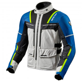 Giacche Moto Lunghe REV'IT Offtrack Argento Blu