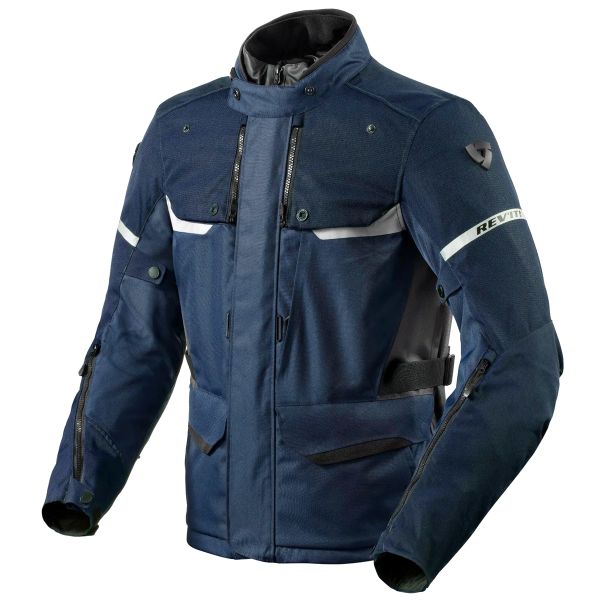 Giacche Moto Lunghe REV'IT Outback 4 H2O Blue Blue