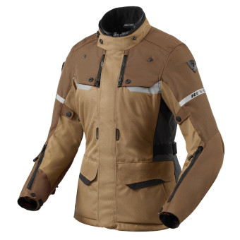 Giacche Moto Lunghe REV'IT Outback 4 H2O Ladies Brown Brown