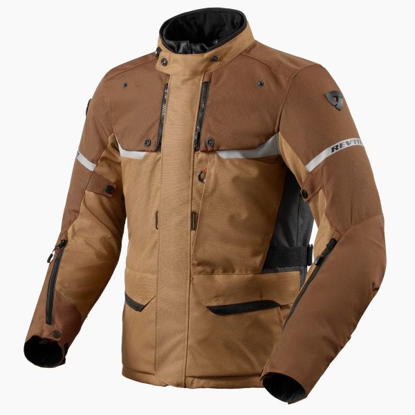 Giacche Moto Lunghe REV'IT Outback 4 H2O Brown Brown