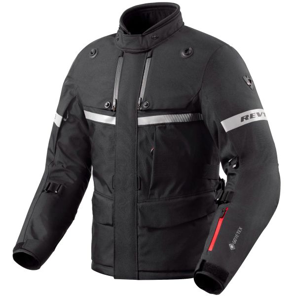 Giacche Moto Lunghe REV'IT Poseidon 3 GTX Black Giacche Moto Lunghe REV'IT Poseidon 3 GTX Black