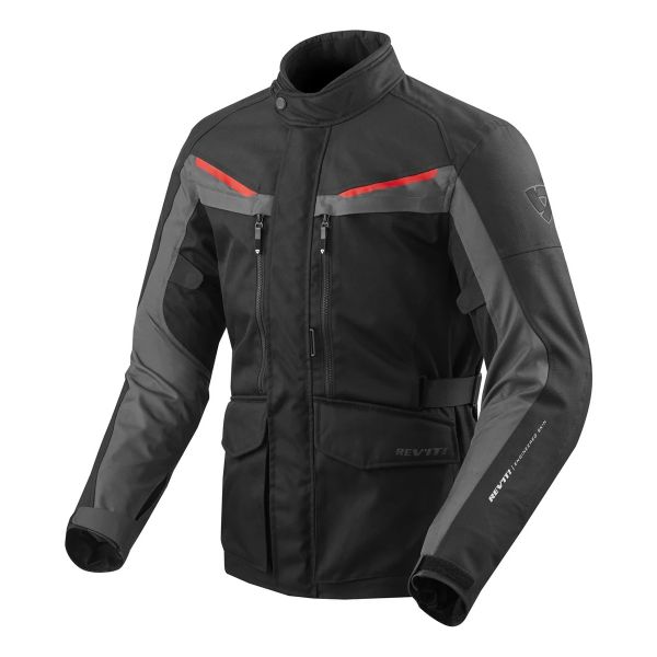 Giacche Moto Lunghe REV'IT Safari 3 Nero Antracite