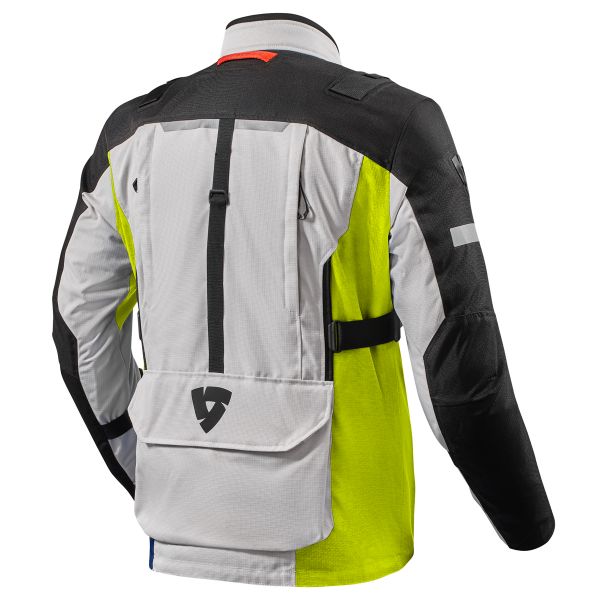 REV'IT Sand 4 H2O Argento Giallo Neon