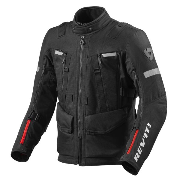Giacche Moto Lunghe REV'IT Sand 4 H2O Black