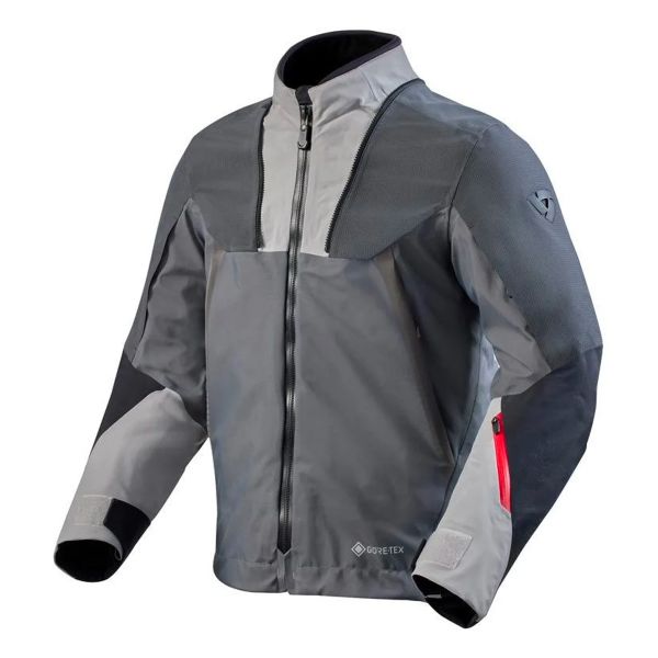 Giacche Moto Lunghe REV'IT Stratum GTX Grey Anthracite Giacche Moto Lunghe REV'IT Stratum GTX Grey Anthracite