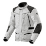 Giacche Moto Lunghe REV'IT Voltiac 3 H2O Silver Black