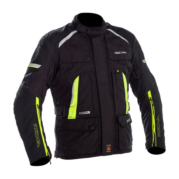 Giacche Moto Lunghe Richa Atacama Gore-Tex Yellow Fluo Giacche Moto Lunghe Richa Atacama Gore-Tex Yellow Fluo
