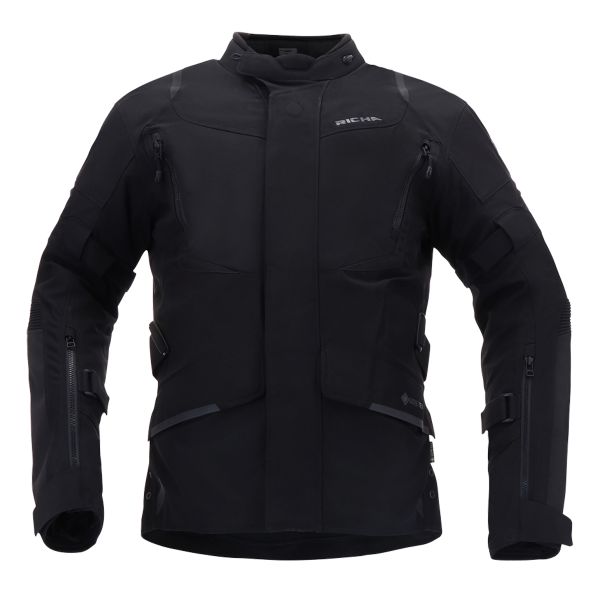 Giacche Moto Lunghe Richa Cyclone 2 Gore-Tex Black Giacche Moto Lunghe Richa Cyclone 2 Gore-Tex Black