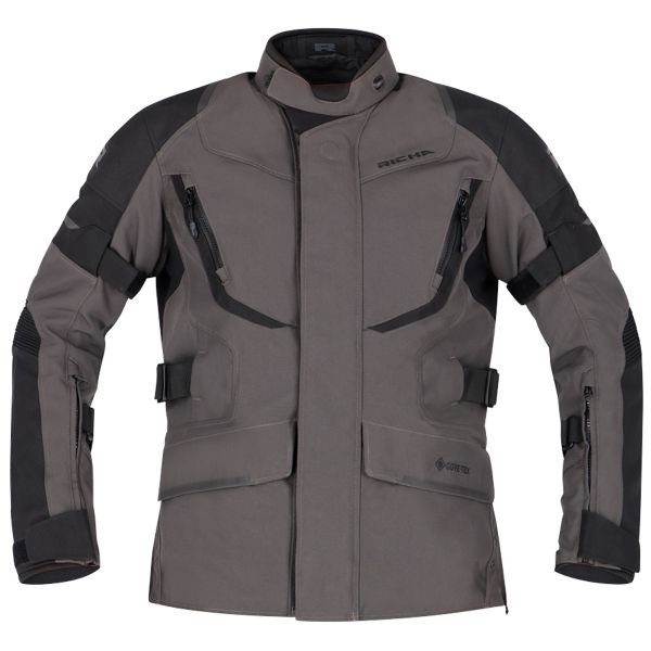 Giacche Moto Lunghe Richa Cyclone 2 Gore-Tex Dark Grey Black Woman Giacche Moto Lunghe Richa Cyclone 2 Gore-Tex Dark Grey Black Woman