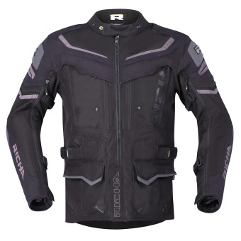 Giacche Moto Lunghe Richa Infinity 2 Adventure Black