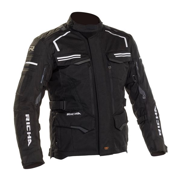 Giacche Moto Lunghe Richa Touareg 2 Black