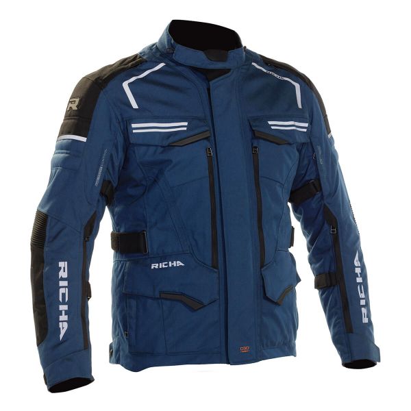 Giacche Moto Lunghe Richa Touareg 2 Navy Giacche Moto Lunghe Richa Touareg 2 Navy