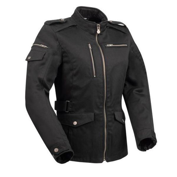 Giacche Moto Lunghe Segura Lady Leyton Black Giacche Moto Lunghe Segura Lady Leyton Black