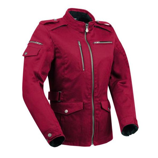 Giacche Moto Lunghe Segura Lady Leyton Burgundy Giacche Moto Lunghe Segura Lady Leyton Burgundy