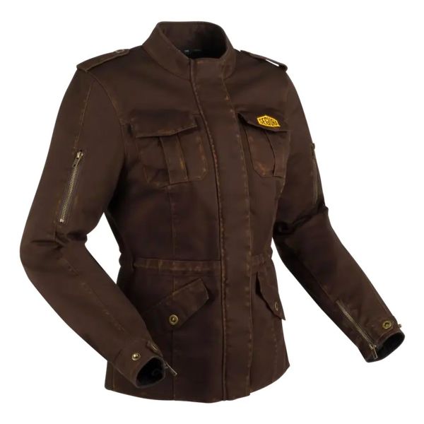 Giacche Moto Lunghe Segura Lady Tabata Brown Giacche Moto Lunghe Segura Lady Tabata Brown