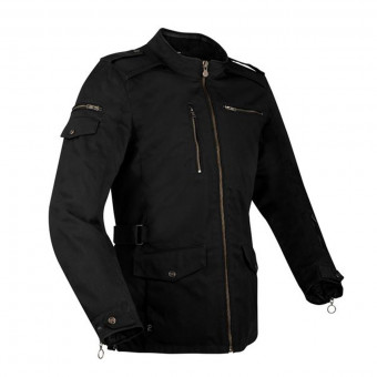 Giacche Moto Lunghe Segura Leyton Black