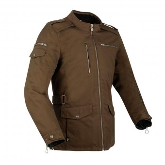 Giacche Moto Lunghe Segura Leyton Kaki